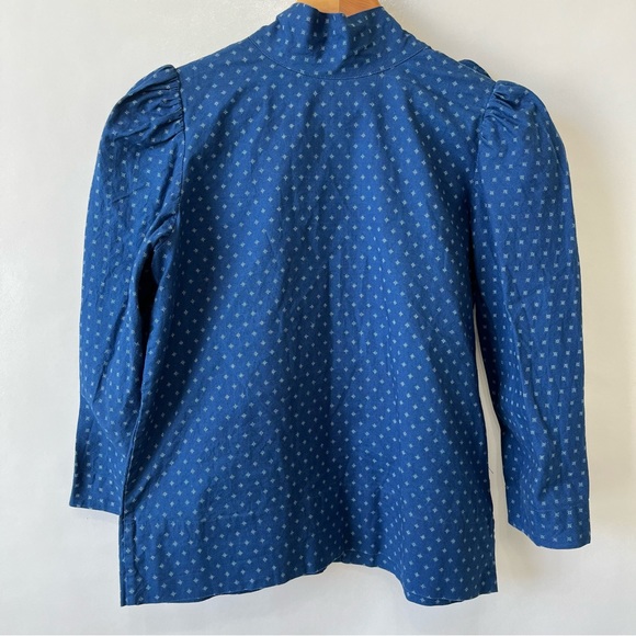 Verity & Daughters Chelsea Bow Puff Sleeve Blouse Shirt - Picture 2 of 10